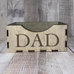 Dad Hat Holder handcrafted by Triple R Designs
