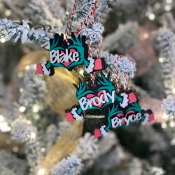 Personalized Christmas ornaments 