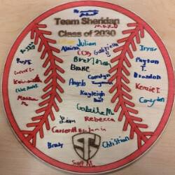 Signed Teacher Thank You Gift handcrafted by Triple R Designs