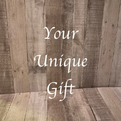 Your unique wedding or anniversary gift handcrafted by Triple R Designs